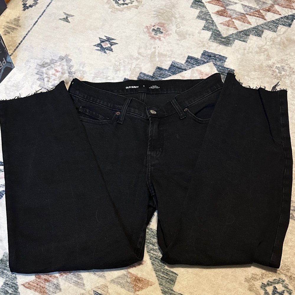 Old Navy Midnight Black Jeans